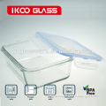 50oz glass vacuum sealed storage container with lid